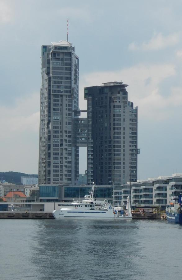 Ajk Apartament W Sea Towers Gdynia Eksteriør bilde